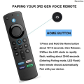 QiyuanshopSpecial L5B83G Voice Remote Control for AMZ Fire TV Stick (2nd Gen, 3rd Gen, Lite, 4K, 4K Max), Fire TV Cube, for Smart TVs (3rd Gen). 