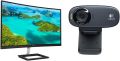 Logitech C310 HD WebCam - 720p Video with Noise Reducing, Built-in Mic. 