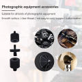 Conversion Screw Dual Nuts Tripod Mount Screw 1/4 to M4 M5 M6 M8 M10 Inch Projector Bracket Adapter Converter for DSLR Camera Tripod Photography Accessories ZHIYU. 