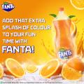 Fanta Orange Flavoured Soft Drink PET Bottle 2.25L. 