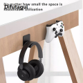 Difutagui New Anrushide Universal Headphone Stand Gaming Controller Holder Headset Display Profesional Rack Under Desk Hanger Hook For Earphone Wall Mount Gaming. 