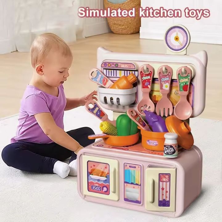 Tiny Chef’s Paradise – Realistic Cooking Toy Set | Daraz.com.np