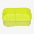 Neon Green Color Plastic Lunch Box For Kid 500Ml. 