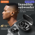NEW Anedshaop Gionee JL007 Ear Clip Equalize Earphones Wireless Bluetooth Earbuds Affordable ENC Noise Reduction Headphones with Mic Smart Equalizer App. 