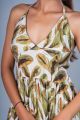 BASEMARK LEAFY DRESS FOR WOMEN. 