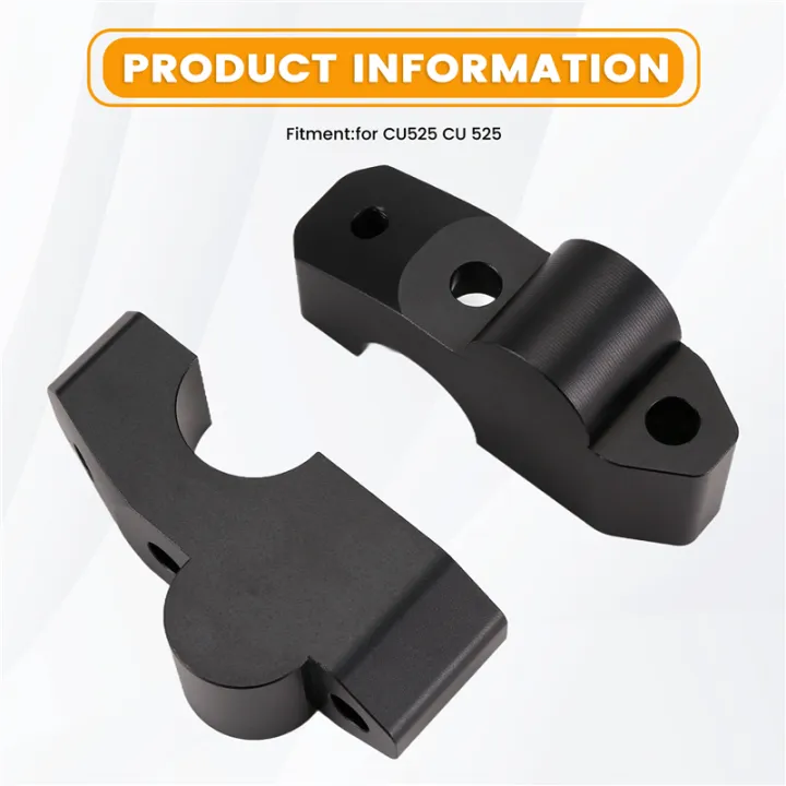 Fullhaodd%20Motorcycle%20Accessories%20Handlebar%20Riser%20Clamp%20Adapter%20Handle%20Bar%20Height%20Lift%20Mount%20for%20Voge%20CU525%20CU%20525%20-%20Image%202