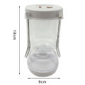Oufeiton Pickle Storage Container Leakproof Pickle Jar with Timer Forks Airtight Kimchi Container for Home Kitchen Dry Wet for Pickles. 