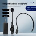 2 Person Wireless Microphone System, 160ft Range, 2.4G Dual Wireless Headphone Microphone for Karaoke Speaker, Amplifier, Microphone Speaker, PA System, Yoga, Teaching, Fitness. 
