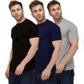 HOT 2025 Minimalist Office T-Shirt Men's Premium Pima Cotton Slim Fit Wrinkle-Resistant Business Casual Layering Base. 