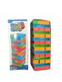 Colorful Jenga Blocks 45 Pieces Toy High Stack Jenga Blocks. 