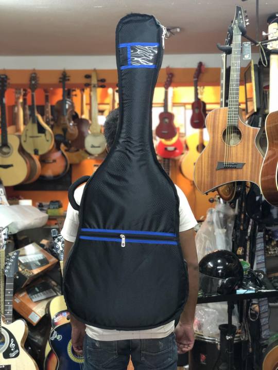 41" Padded Acoustic Guitar Bag -  Blue