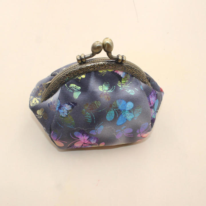 Canvas%20Clutch%20Unique%20Design%20Fabric%20Open%20Buckle%20Handmade%20Bag%20Vintage%2010.5cm%20Wallet%20for%20Ladies%20Evening%20Wear%20Casual%20Outing%20Women's%20Fashion%20Gift%20Item%20Collector's%20Piece%20-%20Image%203