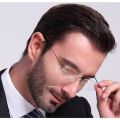 Rimless Glasses Ultralight Titanium Optical Frame For Men Women. 