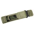 Adjustable Woven Loop Design Nylon Watch Strap Black/Green/Grey Nylon Material Replacement Strap Sports Watch Strap Sports Use. 
