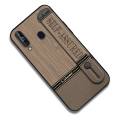 Durable Wrist Strap Phone Case For Samsung Galaxy A60/M40 Kickstand Nature Anti-dust Simple Personality Fashion Design. 