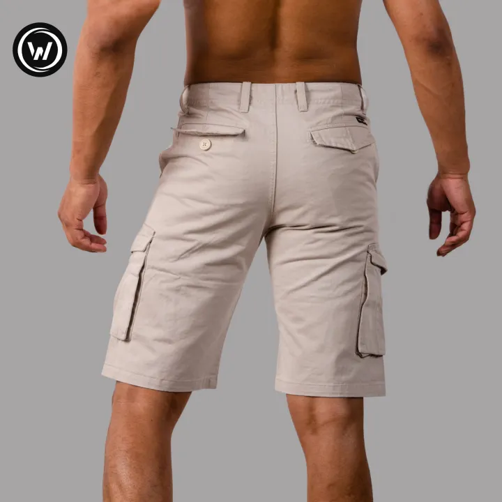 Wraon%20Light%20Cream%20Solid%20Premium%20Cotton%20Box%20Half%20Pant%20For%20Men%20-%20Fashion%20%7C%20Half%20Pants%20For%20Men%20%7C%20Men's%20Wear%20%7C%20Cotton%20Pants%20%7C%20-%20Image%204