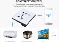 Tuya Smart WiFi Universal 5 Pin Wall Socket. 