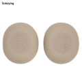 Sutuiying Fashion Anrushide Earphone Ear Cushion Headphone Earpads Professional Protein Leather Portable Replacement Ear Pad Cushions for Jabra ELITE 45h Headphones. 