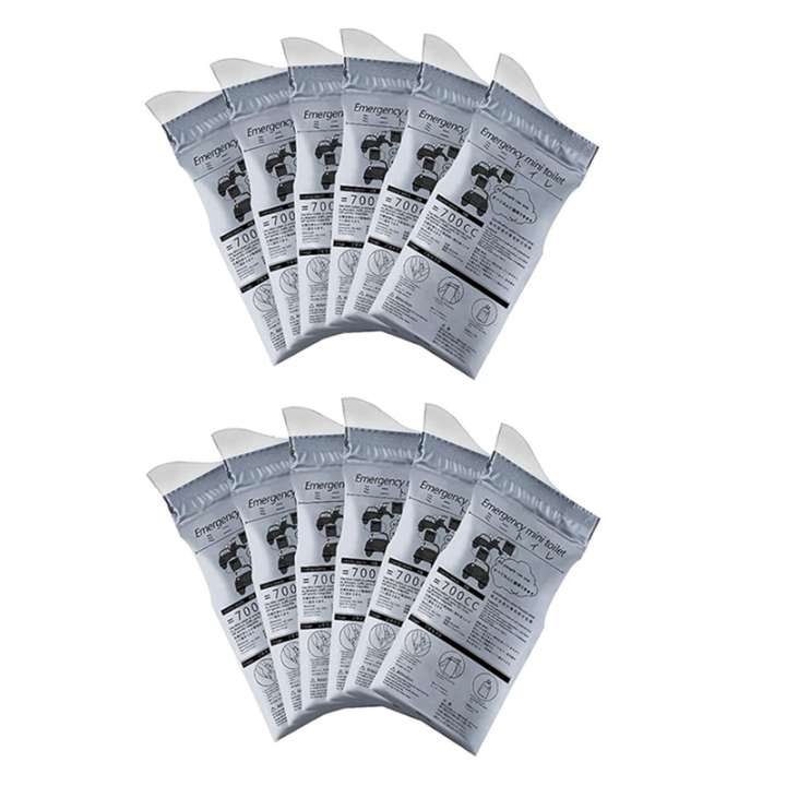 Disposable Emergency Urinal Bag,12Pack Portable Camping Pee Bags