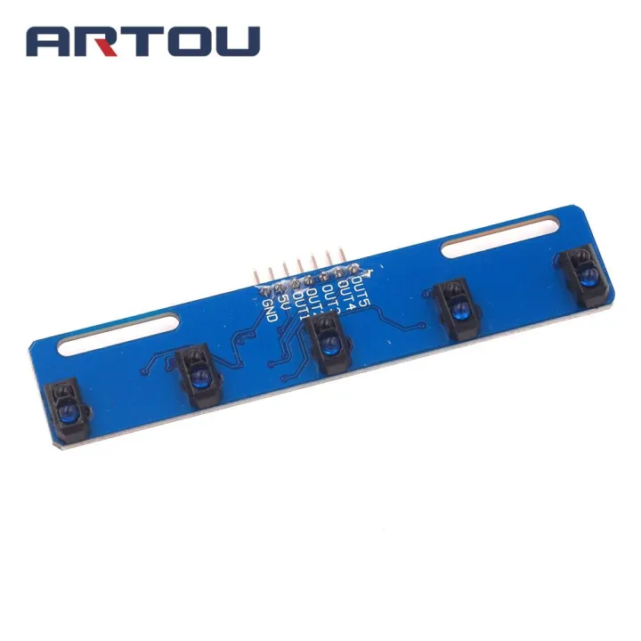 5%20channel%20Infrared%20Reflective%20Sensor%20TCRT5000%20KIT%205%20way/road%20IR%20Photoelectric%20Switch%20Barrier%20Line%20Track%20Module%20-%20Image%203