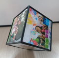 Rotating Cube photo Frame. 