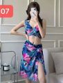 3 in 1 Bikini  Swimsuit For Women Cover Up Summer Swimwear Fashion Beach Wear. 