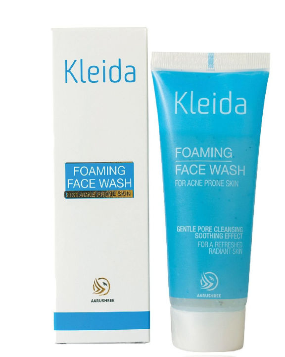 Kleida%20Foaming%20Face%20Wash,%20For%20Acne%20Prone%20Skin,%20100G%20-%20Image%203