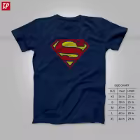 Superman Printed Regular Cotton Tshirt Unisex