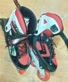 Roller Skets Shoes Adjustable  38-41 Europian Size in Red and Black Colour By Mitrata. 