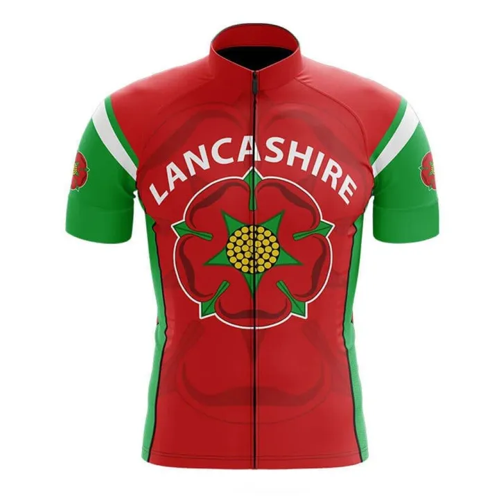 Lancashire%20Cycling%20Jersey%20Set%20Cycling%20Clothing%20Men's%20Road%20Bike%20Shirts%20Suit%20Bicycle%20Bib%20Shorts%20-%20Image%205