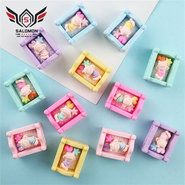 Miniature%20Baby%20Bed%20Cartoon%20Realistic%20Plastic%20Doll%20House%20Ornament%20Baby%20Doll%20Crib%20for%20Children%20-%20Image%204