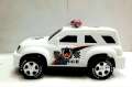 White Police Vehicle For Kids Friction Jeep. 