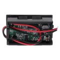 JINMY 2X 12V Digital Voltmeter Voltage Battery Panel Meter for Car Motorcycle USB 5V 2A Output. 
