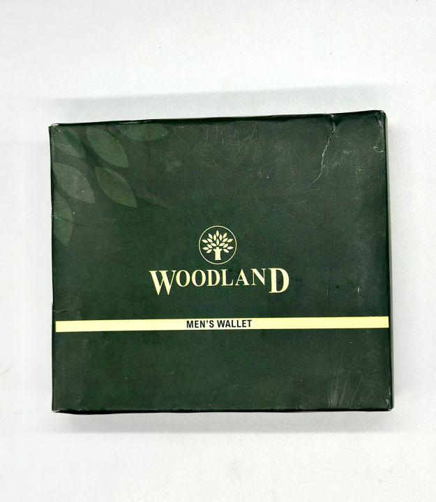 Bifold Wallet For Men Gents Purse Woodland Woodland Wallets Box