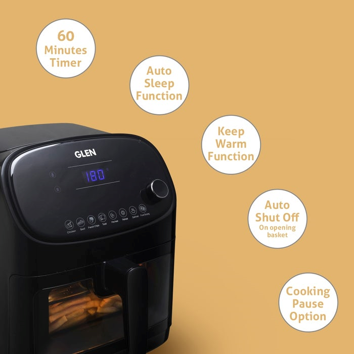 Glen Air Fryer Digital Controls 5.5L 1350W