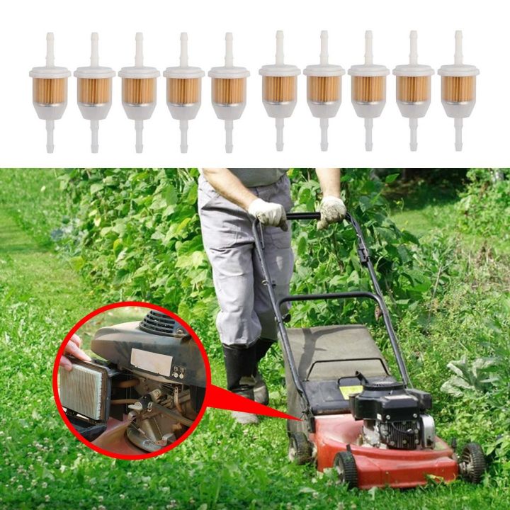 10Pcs%206MM%20x%208MM%201/4''%205/16''%20Inline%20Fuel%20Gas%20Filter%20for%20Lawn%20Mower%20mall%20Engine%20-%20Image%202