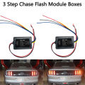 Chase Flash Module Boxes 3 Step Sequential Universal For Car Turn Signal Light Eshylala. 