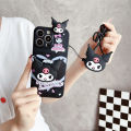 Phone Case Realme Narzo 30A 50 4G 50 5G 50A 50A Prime 50i 60x N55 Realme Note 50 Casing With Lanyard Strap Cartoon Kuromi Silicone Shockproof Phone Cover. 