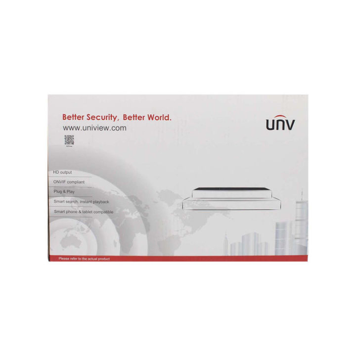 UNV 4 Port NVR NVR301-04LS3-P4