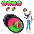 Suction cup ticky ball outdoor ports ball catching game et interactive toy. 