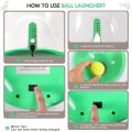 Automatic Dog Ball Thrower with 3 Balls Interactive Tennis Ball Launcher for Dogs Pet Ball Throwing Machine for Indoors/Outdoors Playing. 