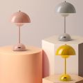 Gifts USB Rechargeable Flower Bud Table Lamp Lighting Tools Three Speed Adjustment Indoor Lighting Fixture Touch Switch Bedside Table Light. 