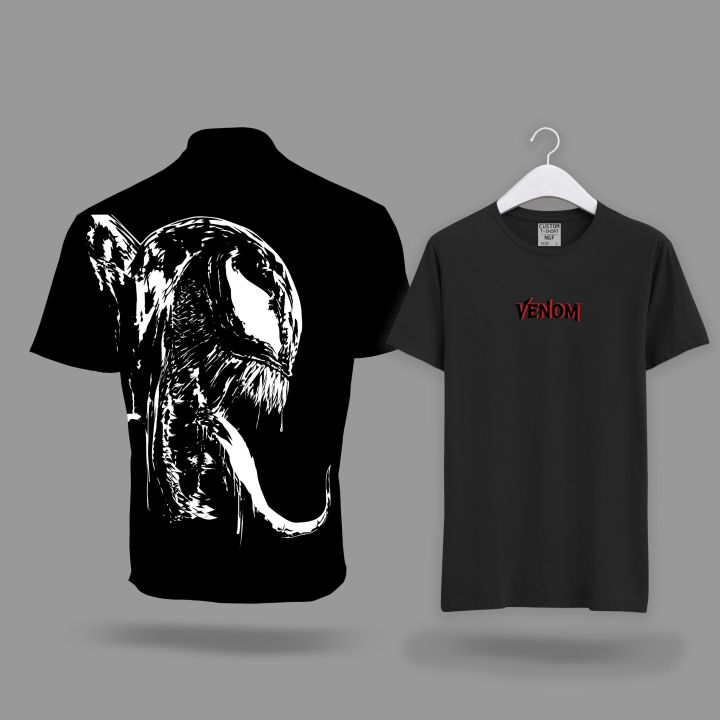 Venom%20Graphic%20Printed%20%7C%20Cotton%20T-Shirt%20-%20Black%20&%20White%20Colors%20%7C%20Front%20&%20Back%20Design%20-%20Image%202