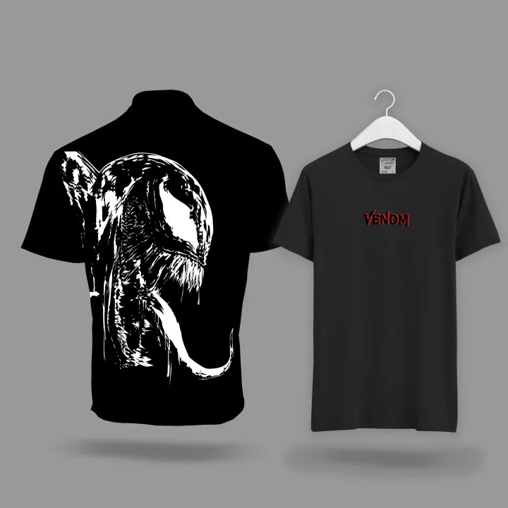 Venom%20Graphic%20Printed%20%7C%20Cotton%20T-Shirt%20-%20Black%20&%20White%20Colors%20%7C%20Front%20&%20Back%20Design%20-%20Image%202