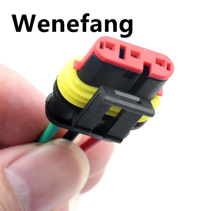 Wenefang%201set%20AMP%201/2/3/4/5/6%20Pin%20Way%20harness%20Auto%20Male%20Female%20Car%20Plug%20Connector%20%E3%80%902025%20Version%E3%80%91%20for%20Car%20Motorcycle%20Waterproof%20electric%20wire%20connector%20-%20Image%204
