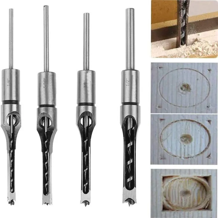 Woodworker Woodworking Positioner Auger Bit Guide HSS Steel Mortising ...