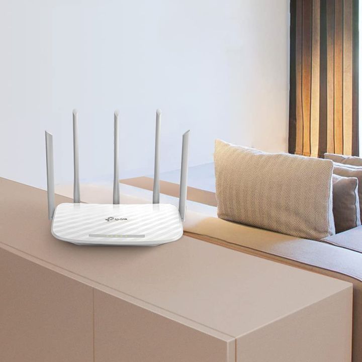 TP-Link%20Router%20Archer%20C60%20AC1350%20Wireless%20Dual%20Band%20Router%20%202.4GHz%20Band%20450Mbps%20and%20the%205GHz%20Band%20867Mbps%20White%20In%20Color%20-%20Image%205