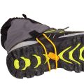 Outdoor ilicon Coated Nylon Waterproof Ultralight Gaiters Leg Protection Guard Hiking Climbing Trekking. 