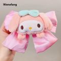 Wenefang Sanrio Hair Accessories Kuromi Cinnamoroll My Melody Kawaii Profesional Girls Hair Clip Hairpin Anime Figure Curled Girl Gift. 