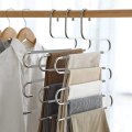 S-Shaped Pants Hanger Stainless Steel Hanger Closet Organizer Pants Jeans Scarf Pants Tie Towel. 